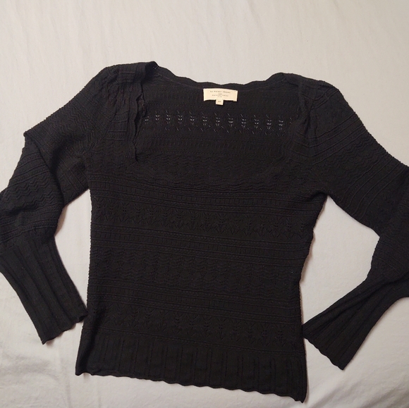 SOLD Sézane Ronnie Jumper, XS, Black - Picture 4 of 6